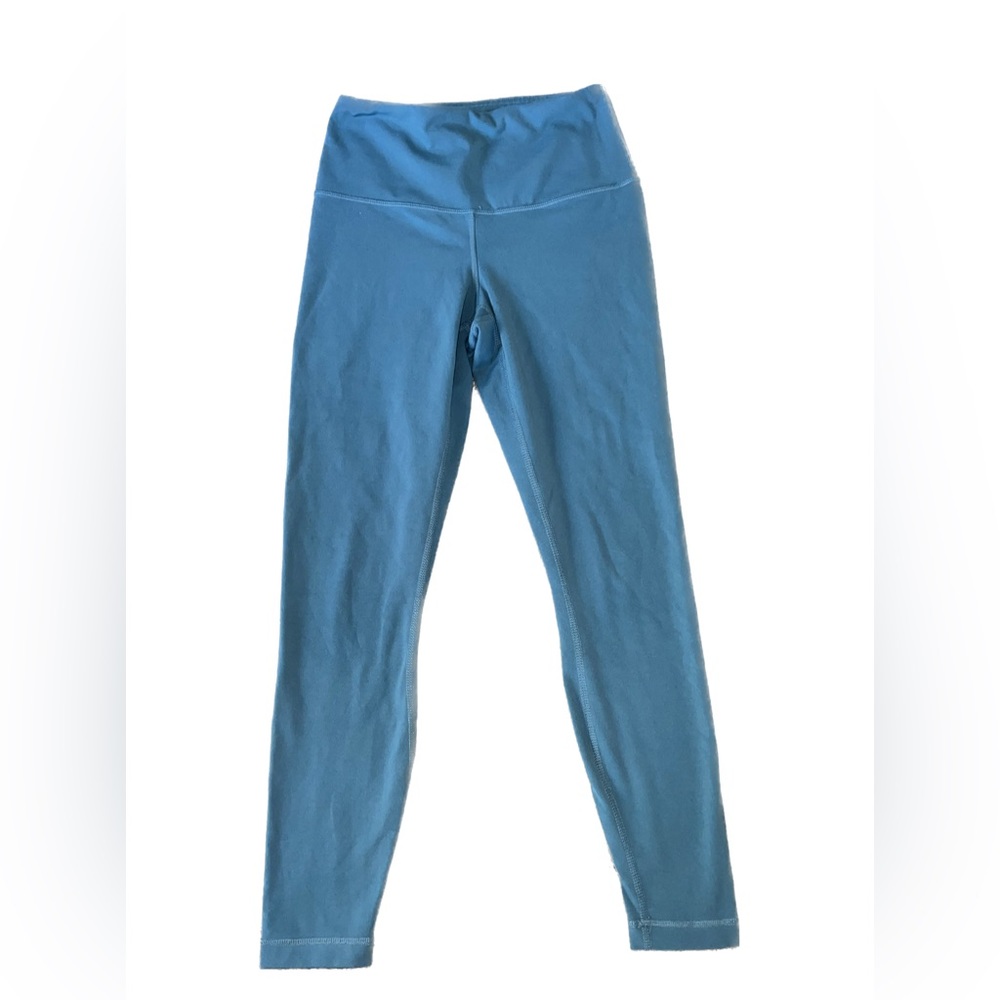 Blue leggings